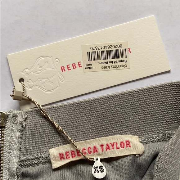 NWT Rebecca Taylor Ruched Leopard Print Mini Skirt XS - Picture 6 of 6